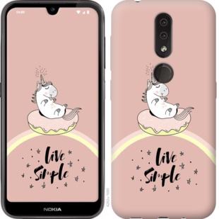 

Чехол Единорожка в пончике для Nokia 4.2 763329