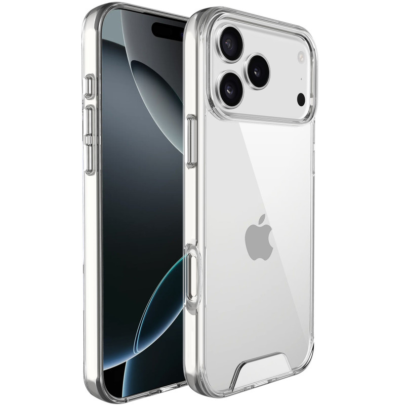 Чохол TPU Space Case transparent на Apple iPhone 17 Pro Max (6.9") (Прозорий)