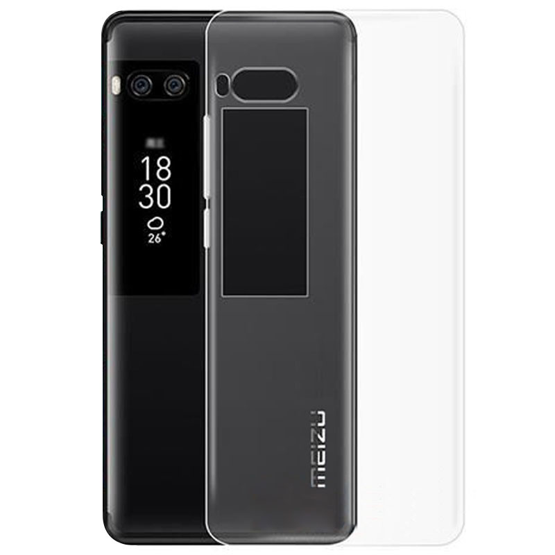 TPU чехол Epic Transparent 1,0mm для Meizu Pro 7 Plus