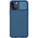 Карбонова накладка Nillkin Camshield (шторка на камеру) на Apple iPhone 13 Pro Max (6.7") (Синій / Blue)