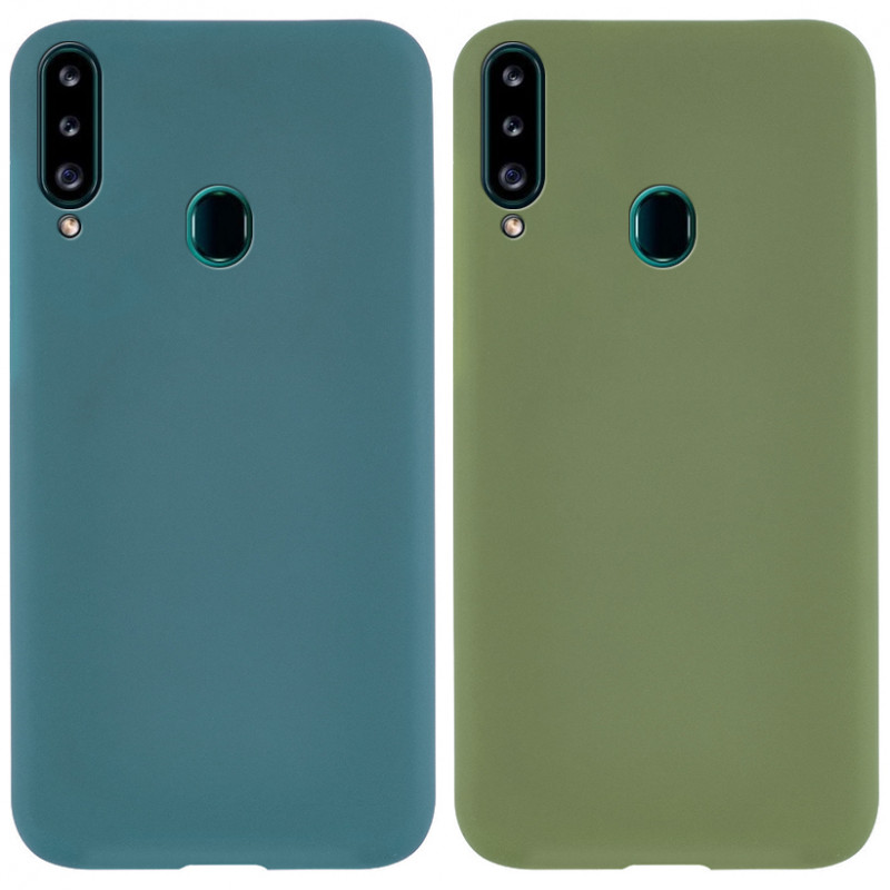 Силиконовый чехол Epic матовый для Samsung Galaxy A20s