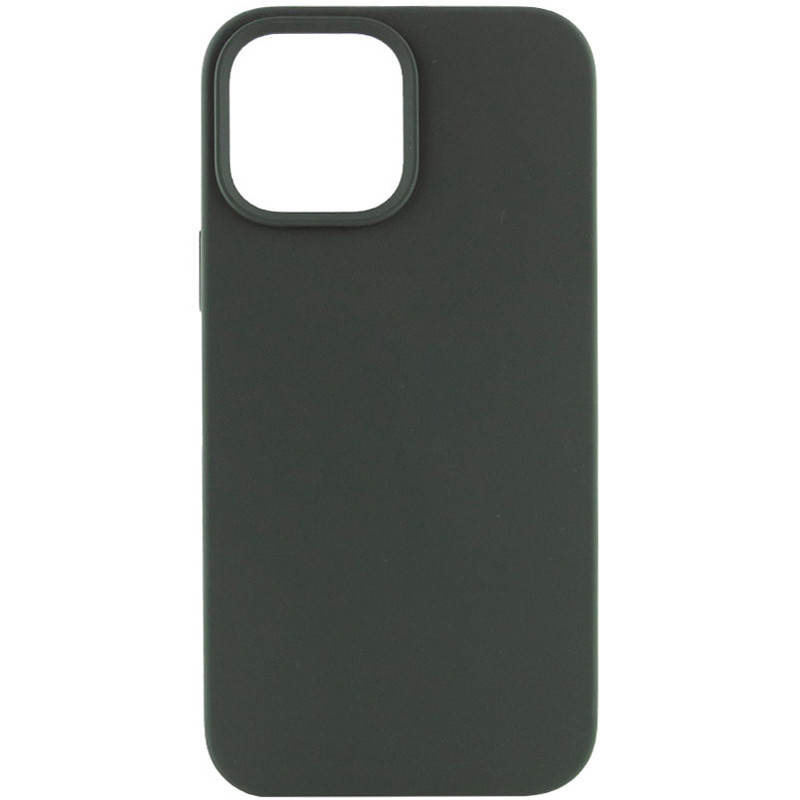 Чохол Silicone Case Full Protective (AA) NO LOGO на Apple iPhone 15 (6.1") (Зелений / Cyprus Green)