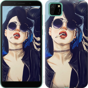 

Чехол Девушка на стиле для Huawei Y5p 936408
