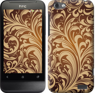 

Чохол Рослинний візерунок на HTC One V t320e 116578