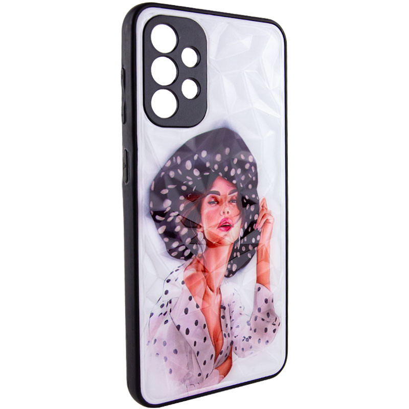 TPU+PC чехол Prisma Ladies для Samsung Galaxy A53 5G (Girl in a hat)