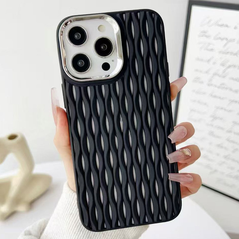 Фото Чохол TPU Ribbio на Apple iPhone 16 Pro (6.3") (Black) на vchehle.ua