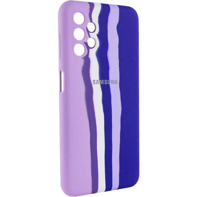 Чехол Silicone Cover Full Rainbow для Samsung Galaxy A13 4G