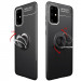 TPU чехол Deen ColorRing под магнитный держатель (opp) для Samsung Galaxy A71 (Черный / Черный) в магазине vchehle.ua