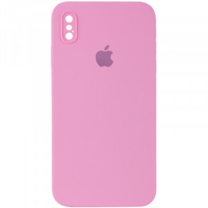 Чехол Silicone Case Square Full Camera Protective (AA) для Apple iPhone XS Max (6.5")