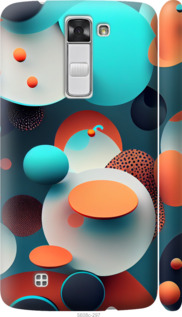 

Чохол Горошок абстракція на LG K8 K350E 1543444