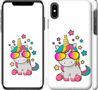 

Чехол Единорог в очках для iPhone XS Max 911503
