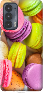 Чехол Макаруны для Motorola Edge 20