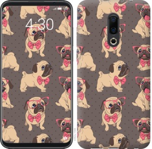 

Чехол мопсики 2 для Meizu 16 Plus 731518