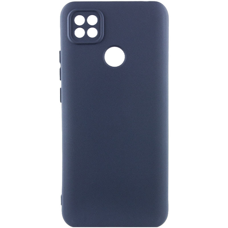 Чохол TPU GETMAN Liquid Silk Full Camera на Xiaomi Redmi 9C (Синій / Midnight Blue)