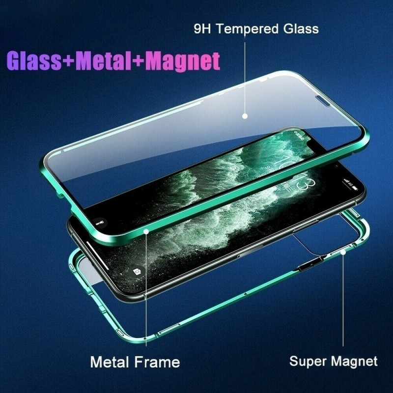 

Чохол Camshield 360 Metall + Glass зі шторкою для iPhone X (5.8") (Бірюзовий) 1054390