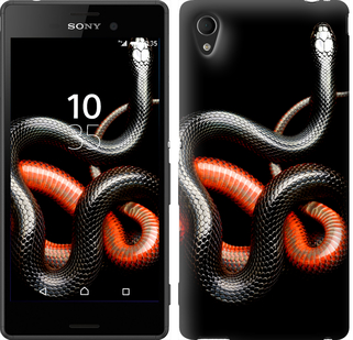 

Чехол Красно-черная змея на черном фоне для Sony Xperia M4 Aqua E2312 482162