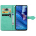 Фото Кожаный чехол (книжка) Art Case с визитницей для Xiaomi Redmi Note 10 5G / Poco M3 Pro (Бирюзовый) в магазине vchehle.ua