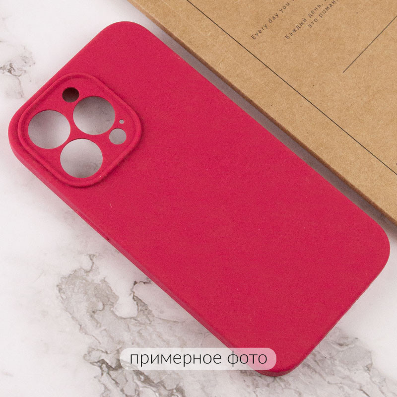 Фото Чехол Silicone Case Full Camera Protective (AA) NO LOGO для Apple iPhone 16 Plus (6.7") (Красный / Rose Red) в магазине vchehle.ua