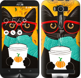 

Чохол Осінній кіт на Asus ZenFone 2 Laser 2 ZE550KL 639889