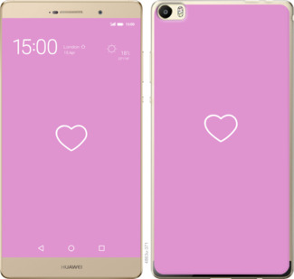 

Чехол Сердце 2 для Huawei P8 Max 912437