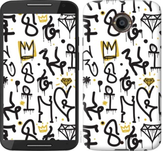 

Чохол на Motorola Moto X2 Graffiti art 745541