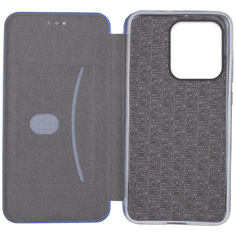 Фото Кожаный чехол-книжка Classy для Motorola Moto G15 4G (Синий) в магазине vchehle.ua