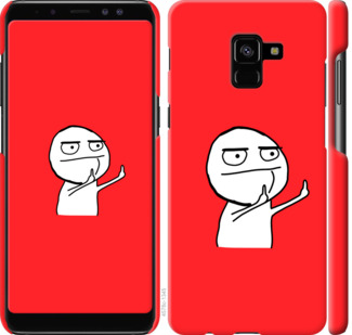 

Чехол Мем для Samsung Galaxy A8 Plus 2018 A730F 811432