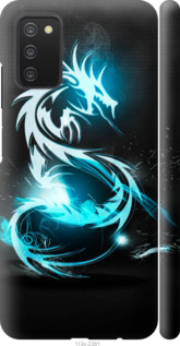 

Чохол Біло-блакитний вогненний дракон на Samsung Galaxy A03s A037F 1586956