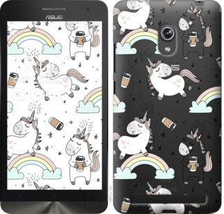 

Чохол Єдиноріг і кава на Asus ZenFone 6 A600CG 841159