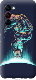 

Чехол Космонавт на скейтборде для Tecno Camon 18 Premier 1502772
