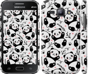 Чехол Панды для Samsung Galaxy J1 J100H