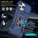Заказать Ударопрочный чехол Camshield Army Ring для Apple iPhone 13 Pro Max (6.7") (Синий / Navy) на vchehle.ua
