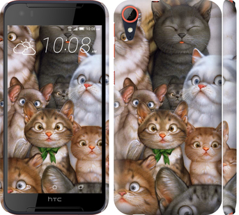 

Чехол коты для HTC Desire 830 476404