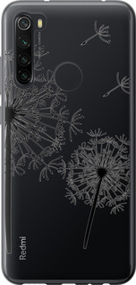 

Чехол Одуванчики для Xiaomi Redmi Note 8 832465