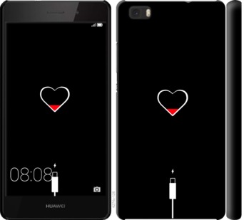 

Чехол Подзарядка сердца для Huawei Ascend P8 Lite 721411