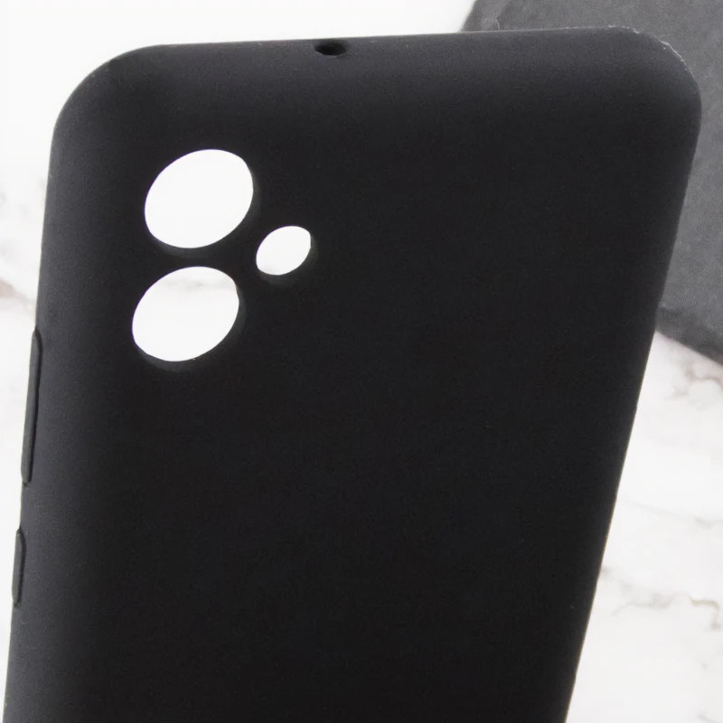 Чехол Silicone Cover Lakshmi Full Camera (AA) with logo для Samsung Galaxy A05 (Черный / Black) в магазине vchehle.ua