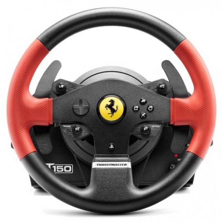 Руль Thrustmaster T150 Ferrari Wheel with Pedals for PC/PS3/PS4 (4160630) (Черный)