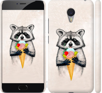 

Чехол Енотик с мороженым для Meizu M3 Note 801246