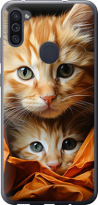 Чохол Котики 2 на Samsung Galaxy M11 M115F