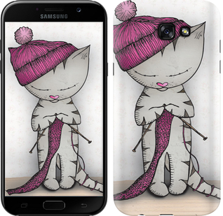 

Чохол Кішка рукодільниця на Samsung Galaxy A7 (2017) 584090