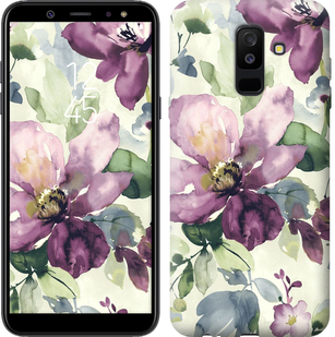 

Чохол Квіти аквареллю на Samsung Galaxy A6 Plus 2018 631941