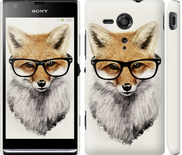 

Чехол Лис в очках для Sony Xperia SP M35H 634450