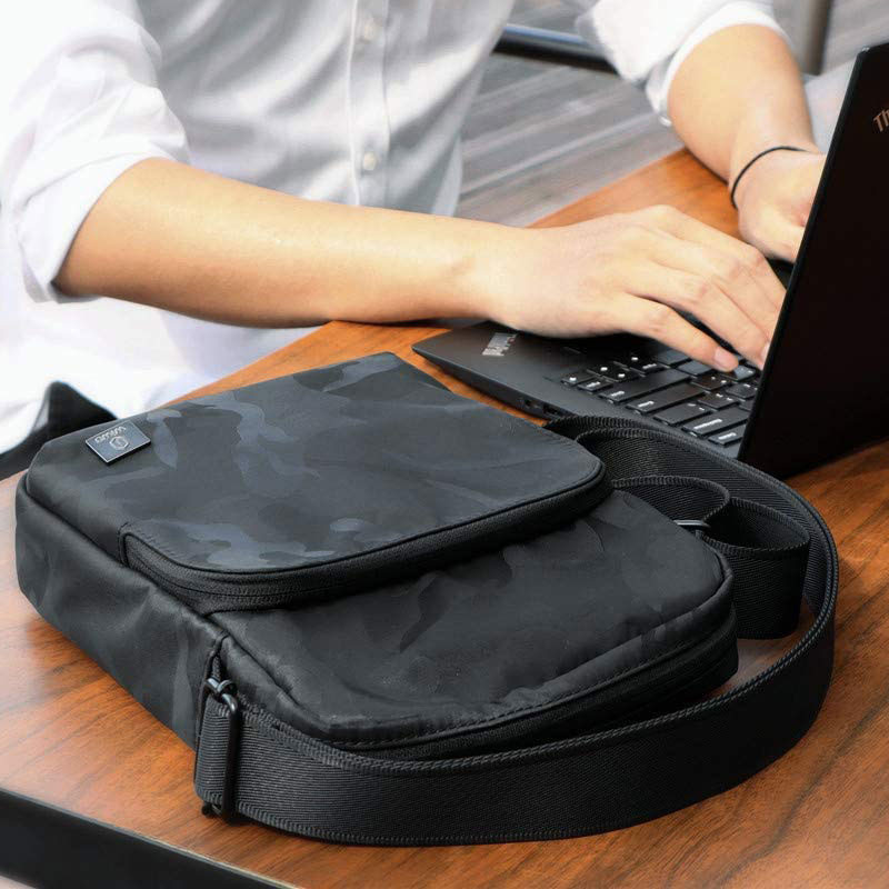Фото Уцінка Сумка WIWU Camou crossbody S (Розкрита упаковка / Сірий) в маназині vchehle.ua