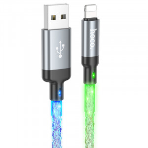 Дата кабель Hoco U112 Shine 2.4A USB to Lightning (1m)