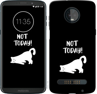 

Чохол Втомлений кіт на Motorola Moto Z3 Play 874598
