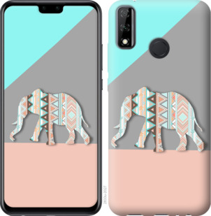 

Чехол Узорчатый слон для Huawei Y8s 936538