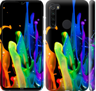 

Чехол брызги краски для Xiaomi Redmi Note 8T 875892