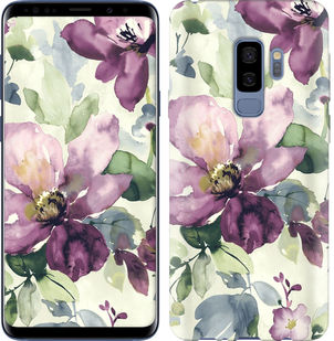 

Чехол Цветы акварелью для Samsung Galaxy S9 Plus 631935