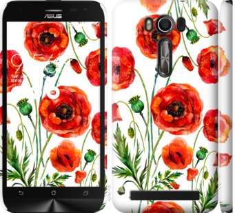 

Чохол Намальовані маки на Asus ZenFone 2 Laser ZE500KL 744256