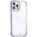 TPU+PC чехол ColorCam для Apple iPhone 12 Pro Max (6.7") (Прозрачный / Розовый)